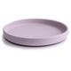 MUSHIE Силиконовая тарелка на присоске Soft Lilac M100221