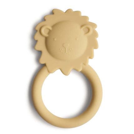 MUSHIE Силиконовый прорезыватель Lion Soft Yellow 2560469