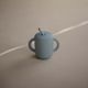 MUSHIE Чашка-поильник с трубочкой Powder Blue 2470228