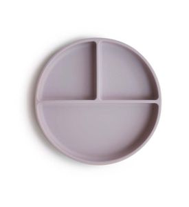 MUSHIE Секционная тарелка на присоске Soft Lilac 2320442