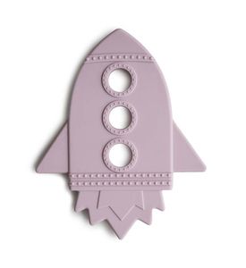 MUSHIE Силиконовый прорезыватель Rocket Lilac 03356