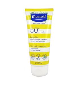 Mustela Солнцезащитный молочко SPF 50+, 100мл.