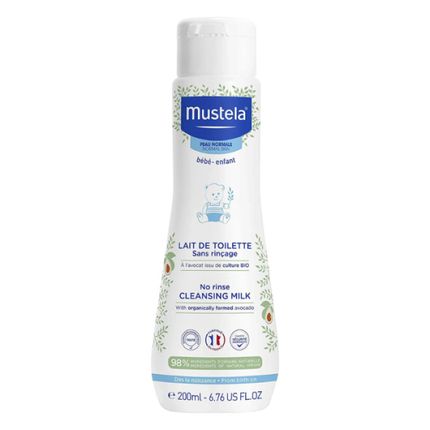 Mustela Очищающее молочко No Rinse 200мл.