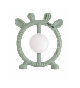 Miyoumi  Прорезыватель-погремушка Жирафик, Шалфей K4002/250