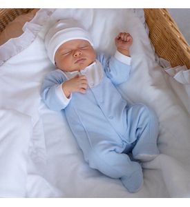 НаследникЪ Выжанова  Комплект д/м 2 пр. (интерлок однот., цв. голубой) 223-030-ГЛ