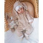 НаследникЪ Выжанова 44375-БЖ Комбинезон с капюшоном цв. бежевый