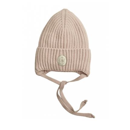 НаследникЪ Выжанова Шапка зимняя  на завязках,  цв. пудра НВ1022-ПД
