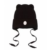 НаследникЪ Выжанова Шапка зимняя на завязках, цв. черный  НВ1041-ЧР
