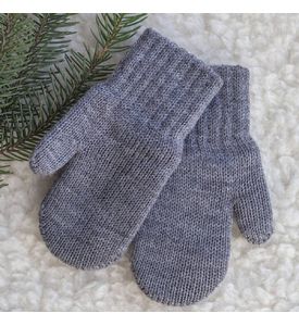 НаследникЪ Выжанова Варежки детские двойные, цв. маренго А37101-19 НаследникЪ Выжанова Варежки детские двойные, цв. маренго А37101-19