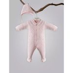 НаследникЪ Выжанова Комплект на выписку для девочки (интерлок однот., цв. розовый) 222-030-РЗ