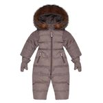 НаследникЪ Выжанова 02042-01089 Комбинезон с варежками (цв. мокко)