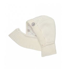 НаследникЪ Выжанова НВ-МТ-056-МОЛ Шлем "Коса" утепленный цв. молочный НаследникЪ Выжанова НВ-МТ-056-МОЛ Шлем "Коса" утепленный цв. молочный