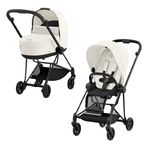 Детская коляска 2 в 1 Cybex Mios III Off White на шасси Matt Black