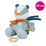 Nattou 595049 Игрушка мягкая Musical Soft toy FELIX & LEO Барсук музыкальная