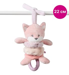 Nattou 485180 Игрушка мягкая Soft toy ALICE & POMME Лисичка с вибрацией