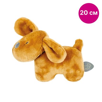 Nattou 388078 Игрушка мягкая Rattle CHARLIE Собачка caramel