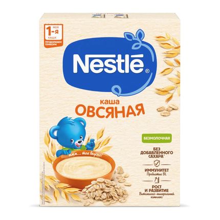 Nestle Безмолочная овсяная каша, 200гр