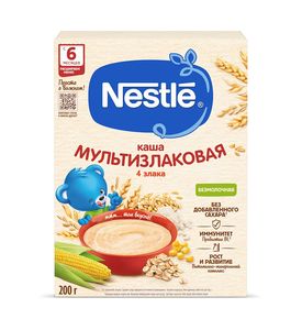 НЕСТЛЕ Каша Сухая Б/м мультизлаковая 200 г
