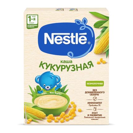 Nestle Безмолочная кукурузная каша, 200гр