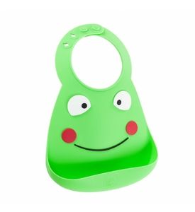 Make My Day Детский нагрудник, зеленый Frog (BB109)