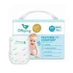 Offspring Комфорт трусики-подгузники ультратонкие, M 6-11 кг. 44 шт. расцветка Воздушная коллекция