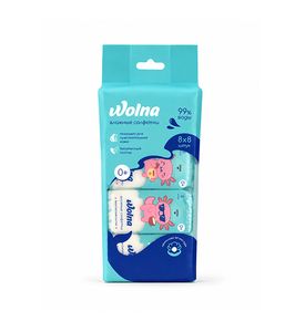 Wolna Влажные салфетки 64 шт. Wolna Влажные салфетки 64 шт.