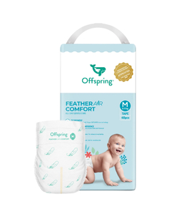 Offspring Комфорт подгузники ультратонкие M 6-10 кг 48 шт. расцветка Воздушная коллекция Offspring Комфорт подгузники ультратонкие M 6-10 кг 48 шт. расцветка Воздушная коллекция