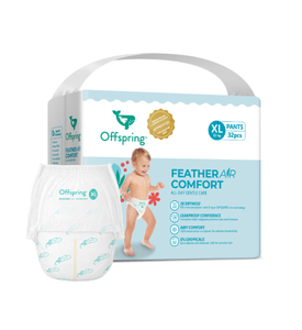 Offspring Комфорт трусики-подгузники ультратонкие, XL 12-20 кг. 32 шт. расцветка Воздушная коллекция Offspring Комфорт трусики-подгузники ультратонкие, XL 12-20 кг. 32 шт. расцветка Воздушная коллекция