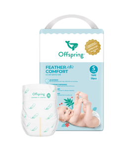 Offspring Комфорт подгузники ультратонкие S 3-6 кг 56 шт. расцветка Воздушная коллекция Offspring Комфорт подгузники ультратонкие S 3-6 кг 56 шт. расцветка Воздушная коллекция