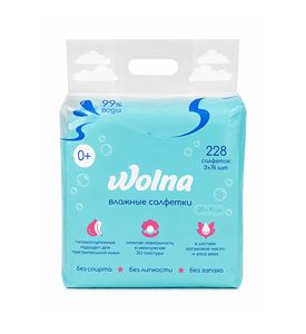 Wolna Влажные салфетки 228 шт. Wolna Влажные салфетки 228 шт.