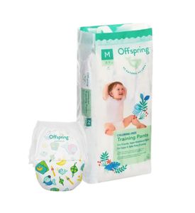 Offspring трусики-подгузники, M 6-11 кг  42 шт  расцветка Восточные сказки