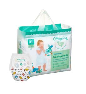 Offspring трусики-подгузники, XL 12-20 кг  30 шт  расцветка Карандаши