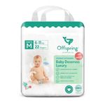 Offspring трусики-подгузники, M 6-11 кг  22 шт  расцветка Тропики