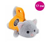 ORANGE  Котенок в сумке серый K402/13