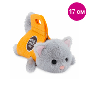 ORANGE  Котенок в сумке серый K402/13