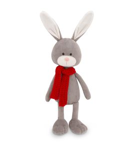 ORANGE Кролик Лелик в красном шарфике 20 см 2339-191/20