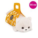 ORANGE Кот Барсик в сумке белый 56