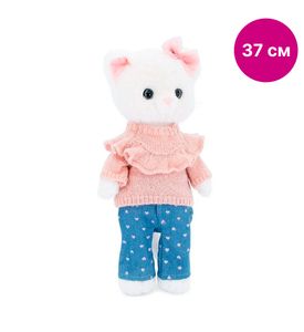 ORANGE Lucky Sophie: Джинсовые сердечки 37 с каркасом, коробка 44 см LK01/01