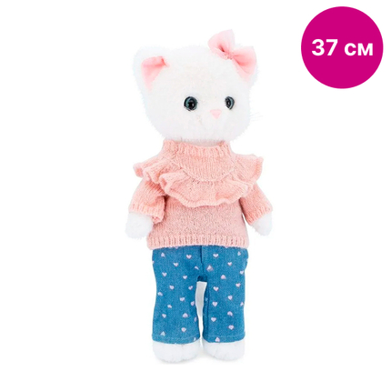 ORANGE Lucky Sophie: Джинсовые сердечки 37 с каркасом, коробка 44 см LK01/01 ORANGE Lucky Sophie: Джинсовые сердечки 37 с каркасом, коробка 44 см LK01/01
