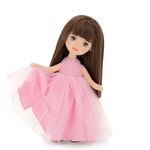 ORANGE Sophie в розовом платье с розочками 32см, Серия: Вечерний шик