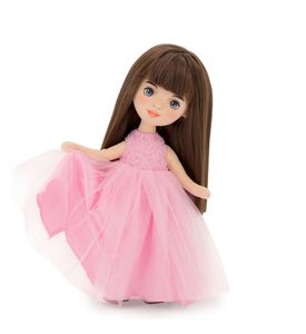 ORANGE Sophie в розовом платье с розочками 32см, Серия: Вечерний шик