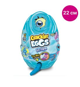 Crackin'Eggs Игрушка мягконабивная динозавр 22 см в яйце. Серия Ледниковый Период SK003A1 