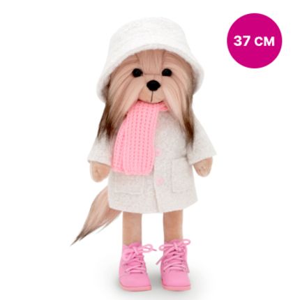 ORANGE LD2/090 Lucky Yoyo: Модная белая шубка, коробка 44 см