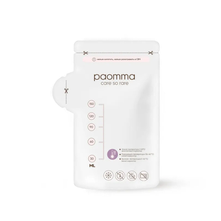 Paomma MSB150 Пакеты для заморозки молока 150 мл, 30 шт