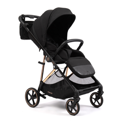 Прогулочная коляска Peppy Amici Black (рама Gold LX)