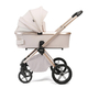 Коляска детская Peppy Monaco Plus 2 в 1 Beige (рама Beige, Aluminum)