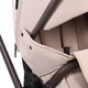 Коляска детская Peppy Monaco thermo 2 в 1 Beige (рама Taupe)