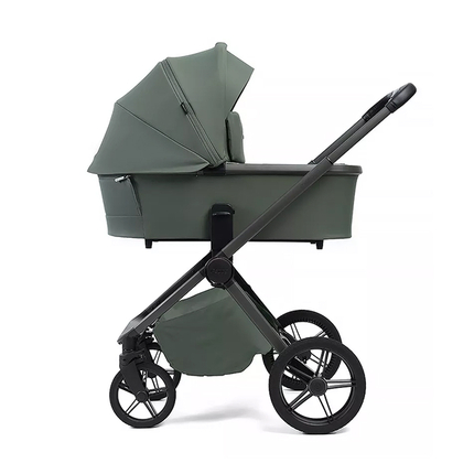 Коляска детская Peppy Monaco Plus 2 в 1 Oliva Green (рама Grey)
