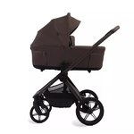 Коляска детская Peppy Soho 2 в 1 Brown (рама Grey Beige)