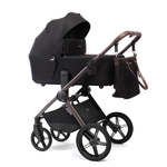 Коляска детская Peppy Monaco thermo 2 в 1 Black (рама Grey Beige)